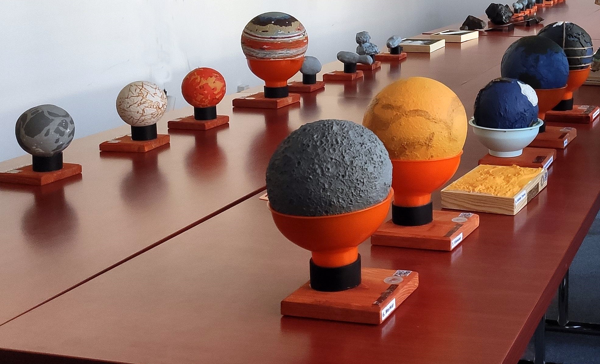 bolygó makettek